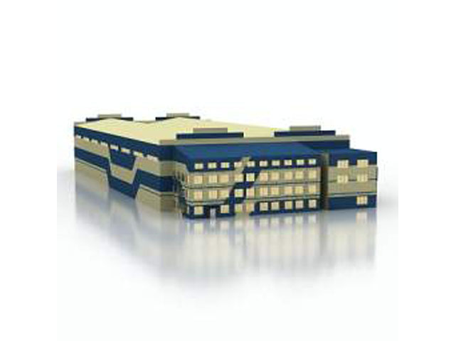 Free Building N5 3D model_2_3 For Architecture 3Ds Max Model Download